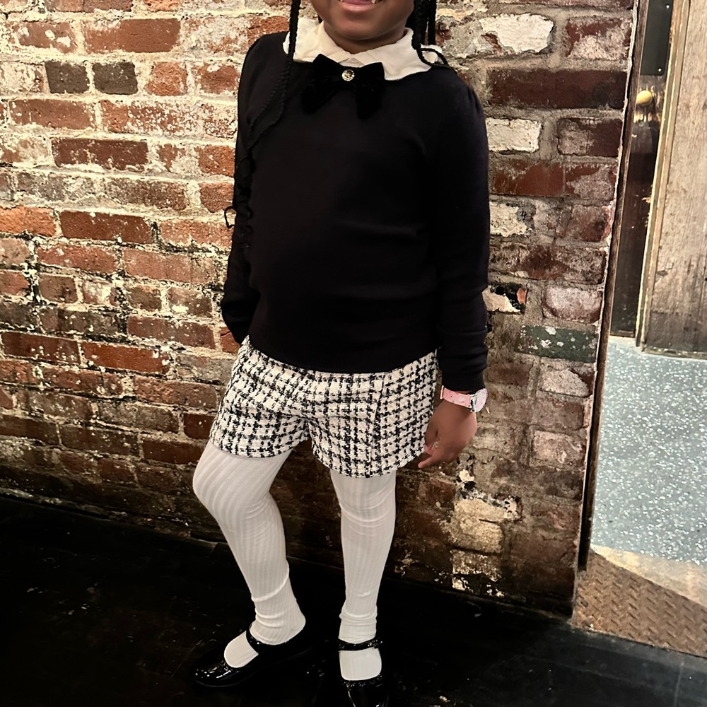 Stylish Black and White Kids Outfit